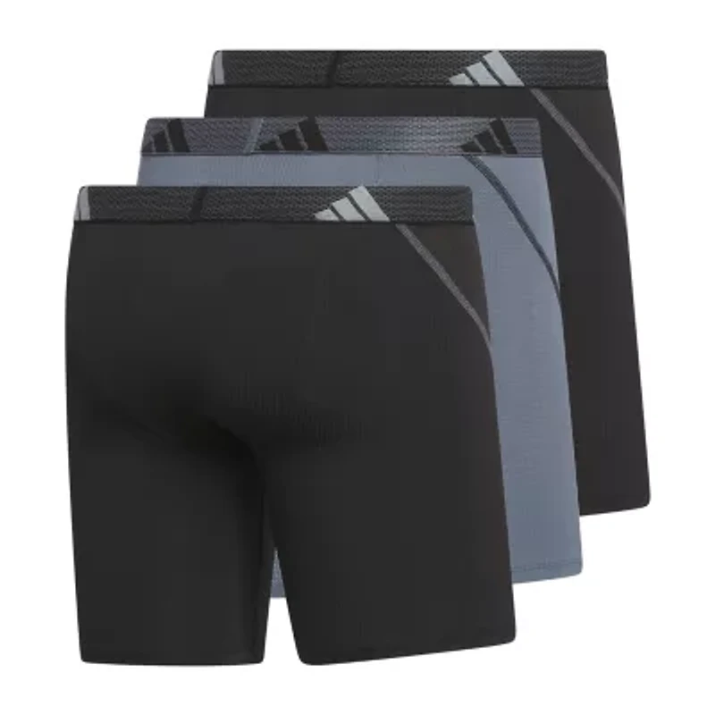 adidas Performance Mesh Mens 3 Pack Boxer Briefs 5157977a