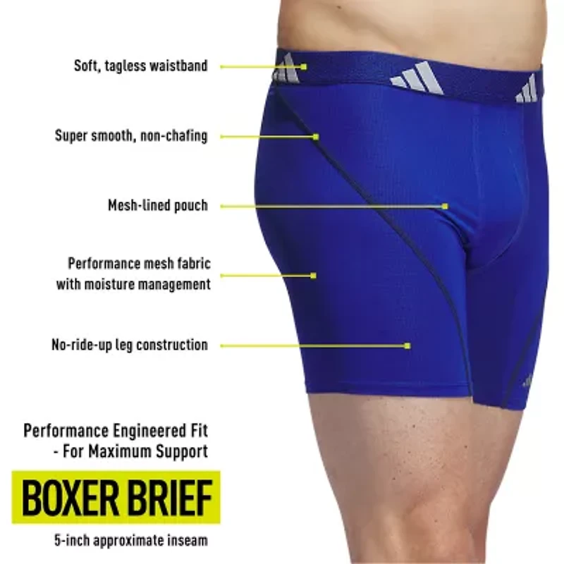 adidas Performance Mesh Mens 3 Pack Boxer Briefs 5157977a