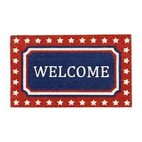 Northlight Americana Coir Outdoor Indoor Rectangular Doormat