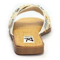 Dirty Laundry Leilany Womens Footbed Sandals