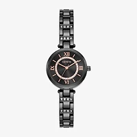 Geneva Womens Crystal Accent Gray Bracelet Watch Fmdjm301