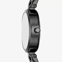 Geneva Womens Crystal Accent Gray Bracelet Watch Fmdjm301
