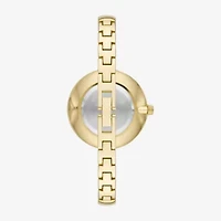 Geneva Womens Crystal Accent Gold Tone Bangle Watch Fmdjm304