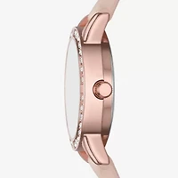 Womens Crystal Accent Pink 7-pc. Watch Boxed Set Fmdjset723