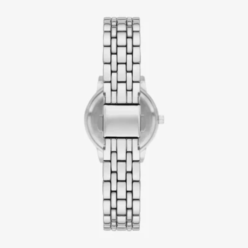 Womens Crystal Accent Silver Tone 4-pc. Watch Boxed Set Fmdjset725