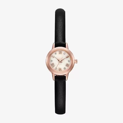 Womens Black Strap Watch Fmdjo322