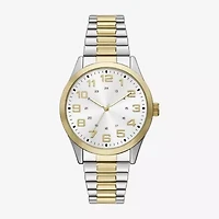 Mens Two Tone Stainless Steel Expansion Watch Fmdjo313