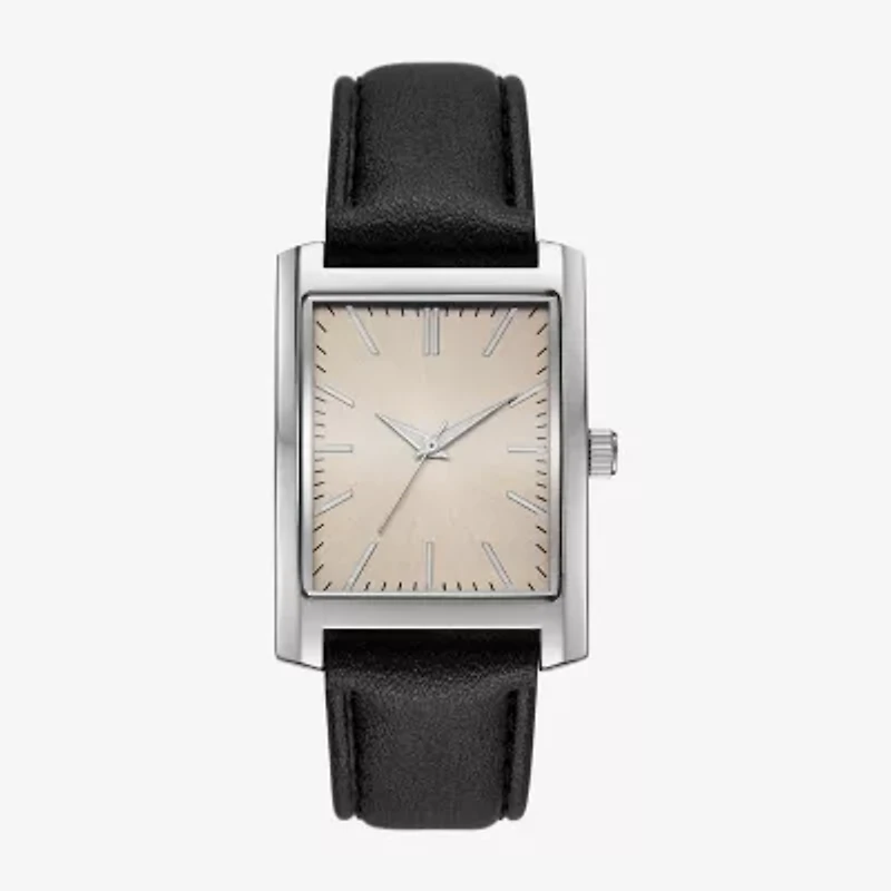 Mens Black Strap Watch Fmdjo314
