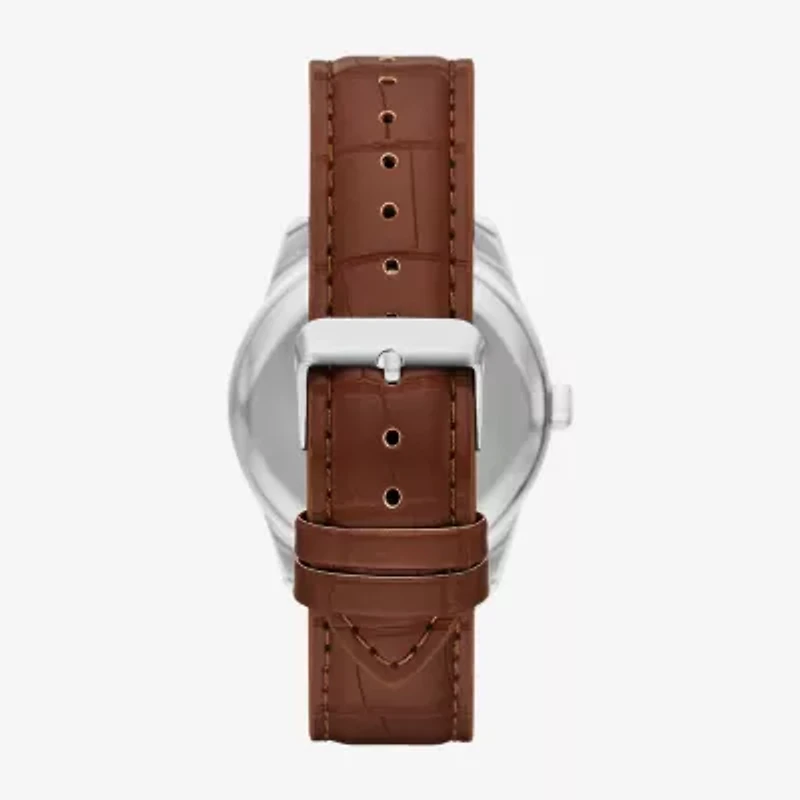 Mens Brown Strap Watch Fmdjo316