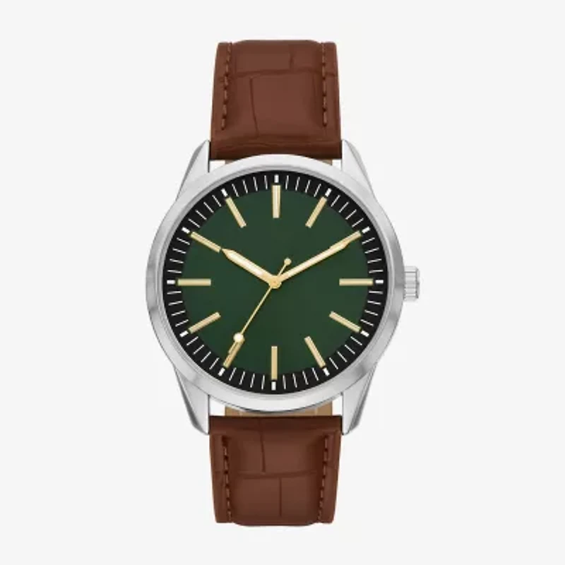 Mens Brown Strap Watch Fmdjo316