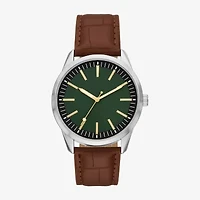 Mens Brown Strap Watch Fmdjo316