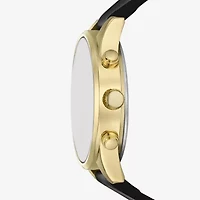 Mens Black Strap Watch Fmdjo315