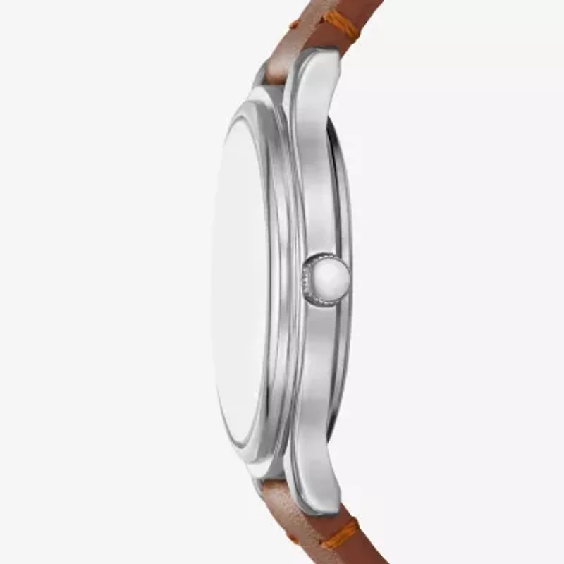 Mens Brown Strap Watch Fmdjo317