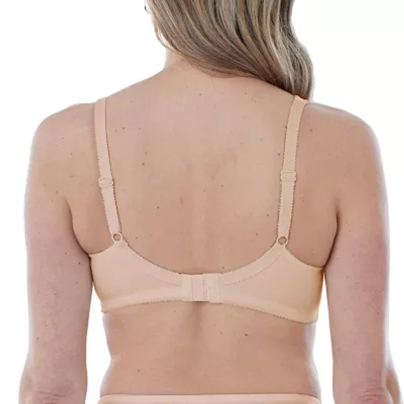 Bestform Comfortable Wireless Cotton Bra with Unlined Seamed Cups-5006825