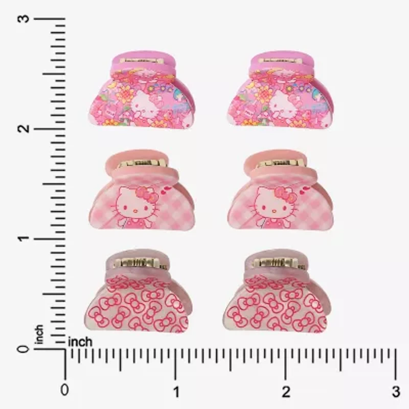 Hello Kitty 3 Pair Hair Clip