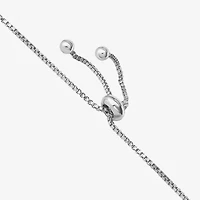 Womens Cubic Zirconia Flower Heart Hello Kitty Bolo Bracelet