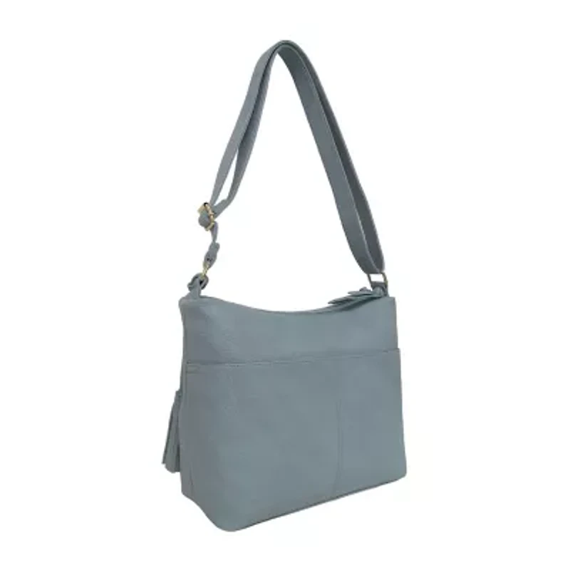 Bueno of California Woven Crossbody Bag