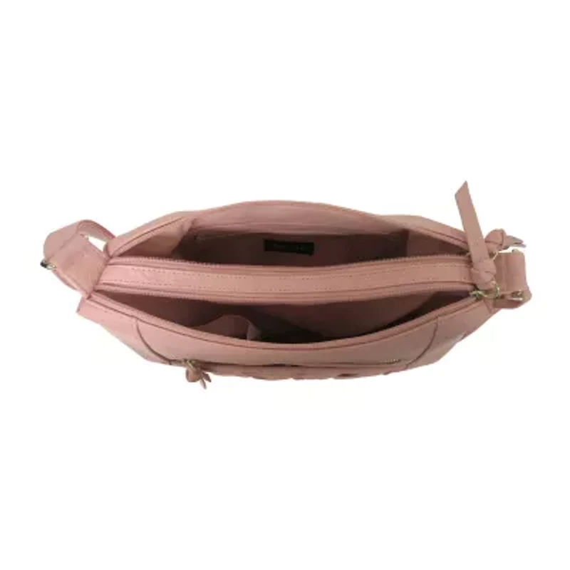 Bueno of California Woven Crossbody Bag