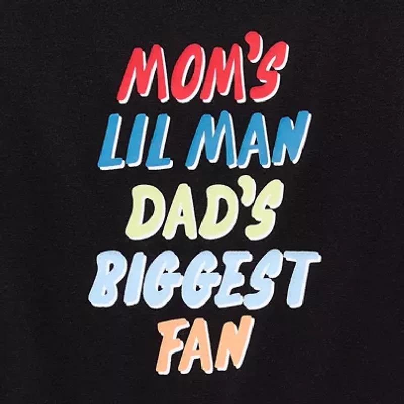 Okie Dokie Toddler & Little Boys Crew Neck Long Sleeve Regular Fit Graphic T-Shirt