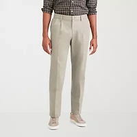 Dockers Signature Iron Free With Stain Defender Mens Comfort Waistband Classic Fit Pleated Pant