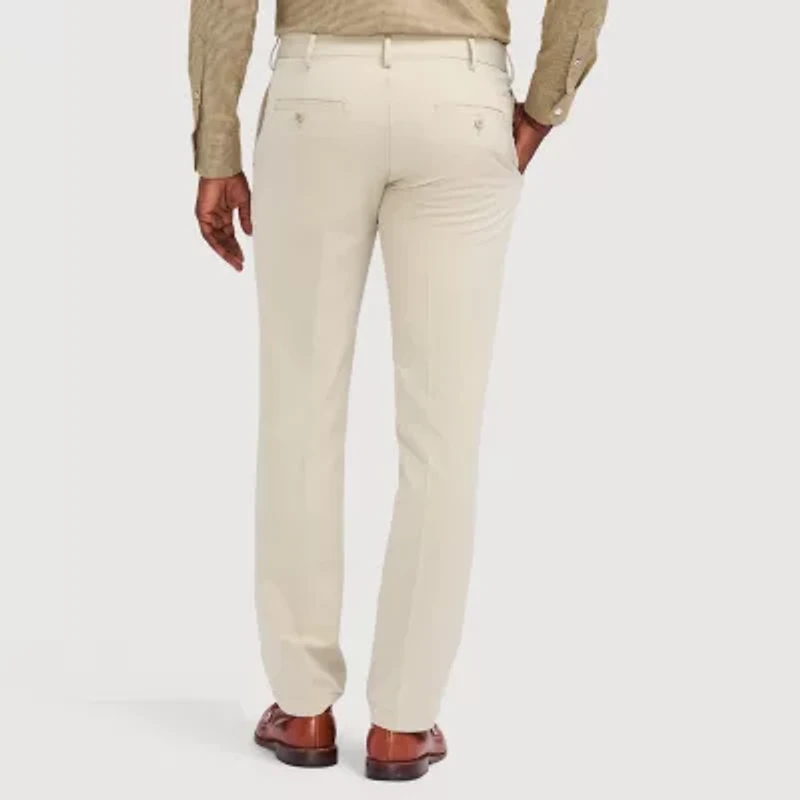 IZOD Traveler Mens Straight Fit Flat Front Pant