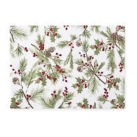 North Pole Trading Co. Holly Berry Placemat