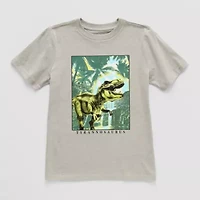 Thereabouts Little & Big Kid Boys Crew Neck Short Sleeve Regular Fit Graphic T-Shirt