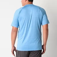 Xersion Activated Cooling Mens Crew Neck Short Sleeve Quick Dry Active Big and Tall T-Shirt