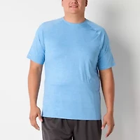 Xersion Activated Cooling Mens Crew Neck Short Sleeve Quick Dry Active Big and Tall T-Shirt