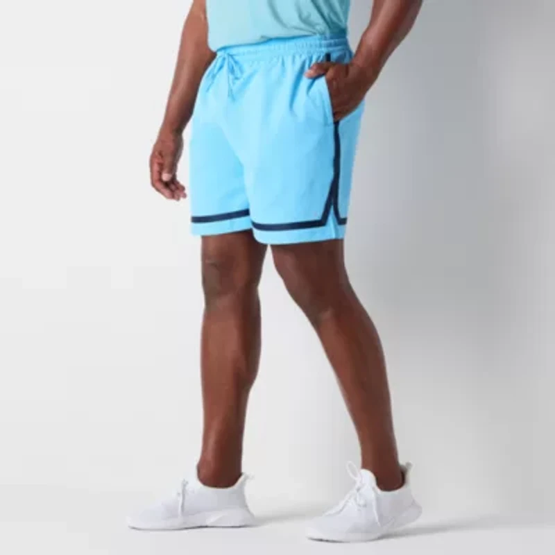 Xersion Taped Mens 7" Big and Tall Workout Shorts
