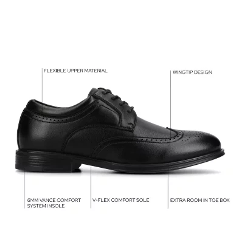 Vance Co Cormac Mens Wing Closed Toe Oxford Shoes