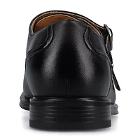 Vance Co Dillon Mens Almond Closed Toe Loafers