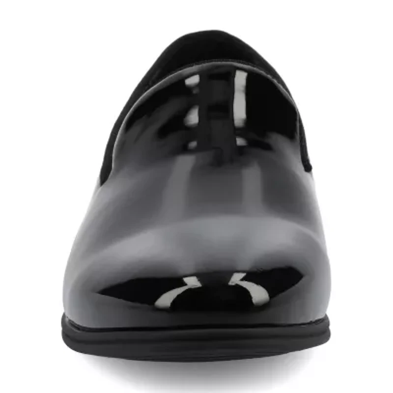 Vance Co Giovanni Mens Almond Closed Toe Loafers