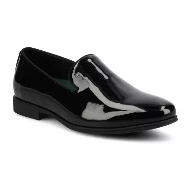 Vance Co Giovanni Mens Almond Closed Toe Loafers