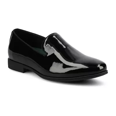 Vance Co Giovanni Mens Almond Closed Toe Loafers
