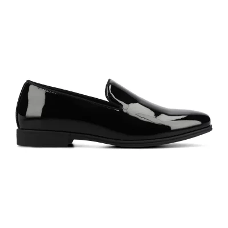 Vance Co Giovanni Mens Almond Closed Toe Loafers