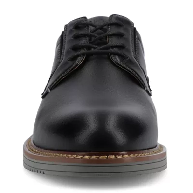Vance Co Killian Mens Almond Closed Toe Loafers