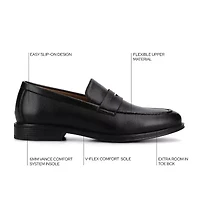 Vance Co Phineas Mens Almond Closed Toe Loafers