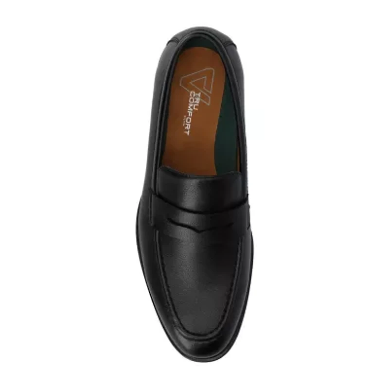 Vance Co Phineas Mens Almond Closed Toe Loafers