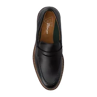 Vance Co Princeton Mens Almond Closed Toe Loafers