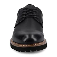 Vance Co Templeton Mens Round Closed Toe Oxford Shoes