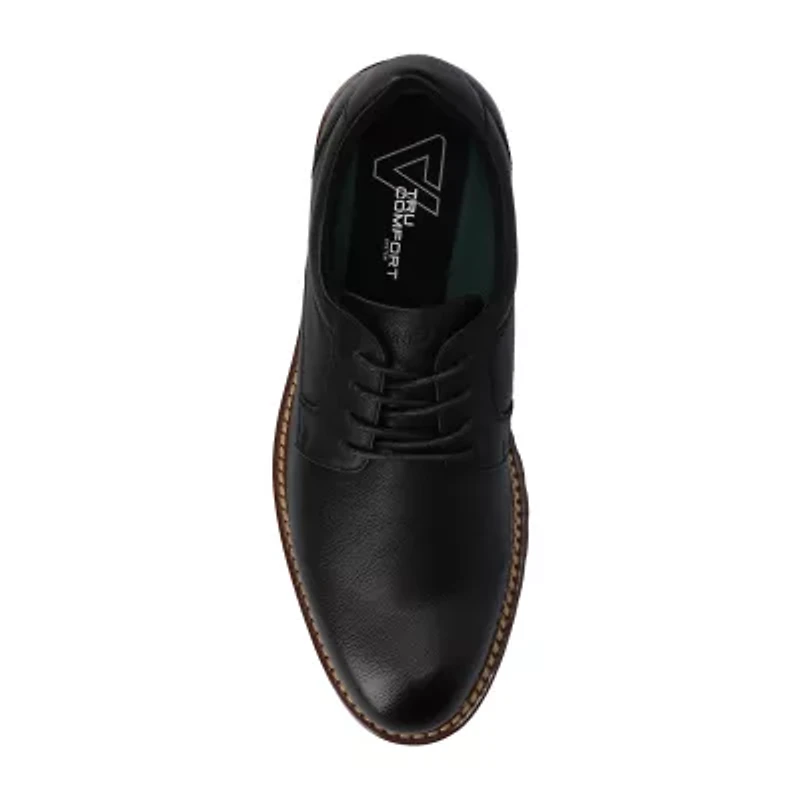 Vance Co Templeton Mens Round Closed Toe Oxford Shoes