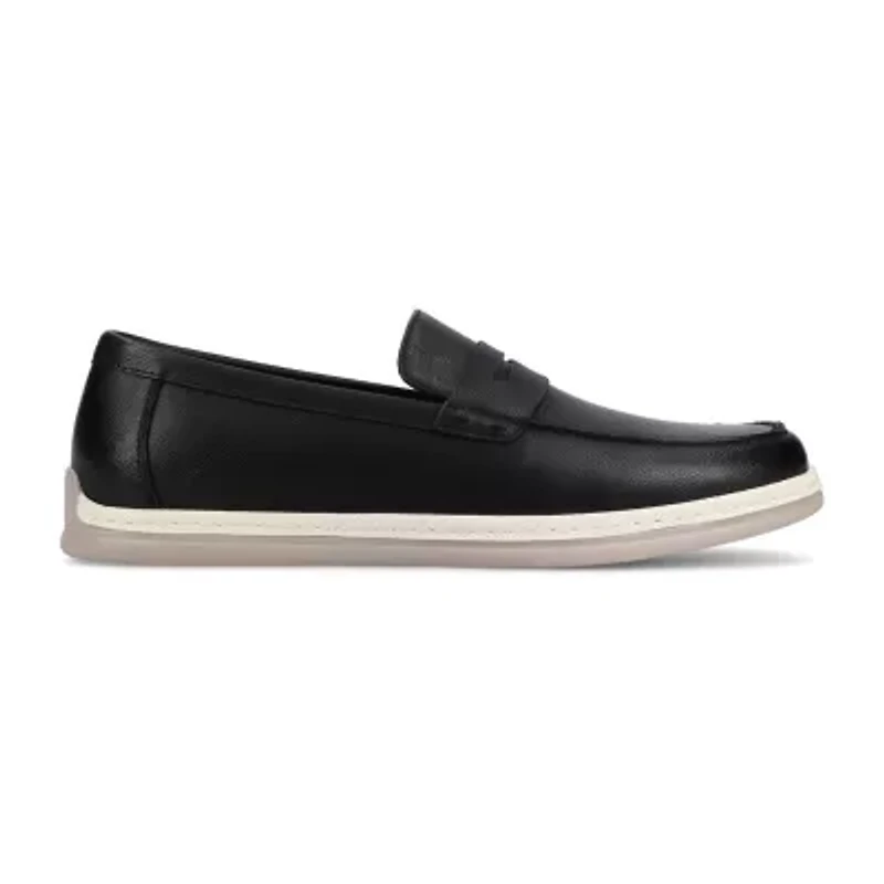 Vance Co Brantley Mens Round Closed Toe Loafers