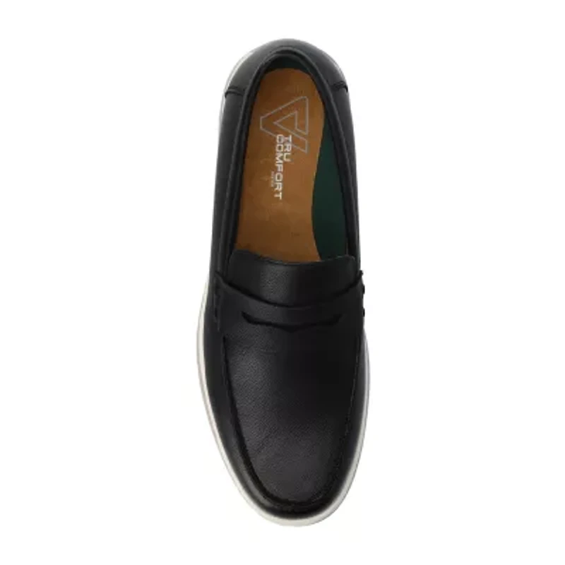 Vance Co Brantley Mens Round Closed Toe Loafers