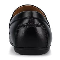 Vance Co Yates Mens Round Closed Toe Loafers