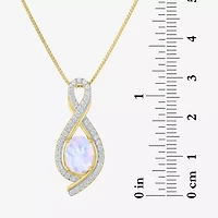 Gemstone 14K Gold Over Silver Sterling Oval Jewelry Set