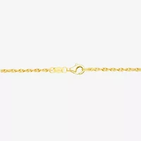 Crucifix Mens 24K Gold Over Silver Cross 24 Inch Pendant Necklace
