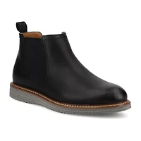 Vance Co Mens Salter Flat Heel Chelsea Boots