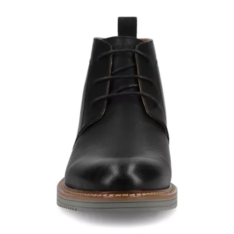 Vance Co Mens Stratton Flat Heel Chukka Boots