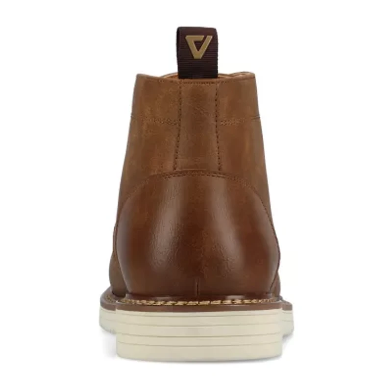 Vance Co Mens Stratton Flat Heel Chukka Boots